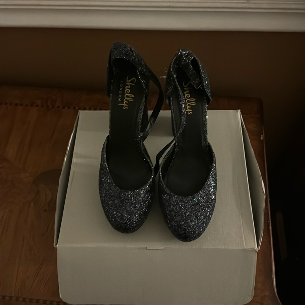 Shelly London platform heels
